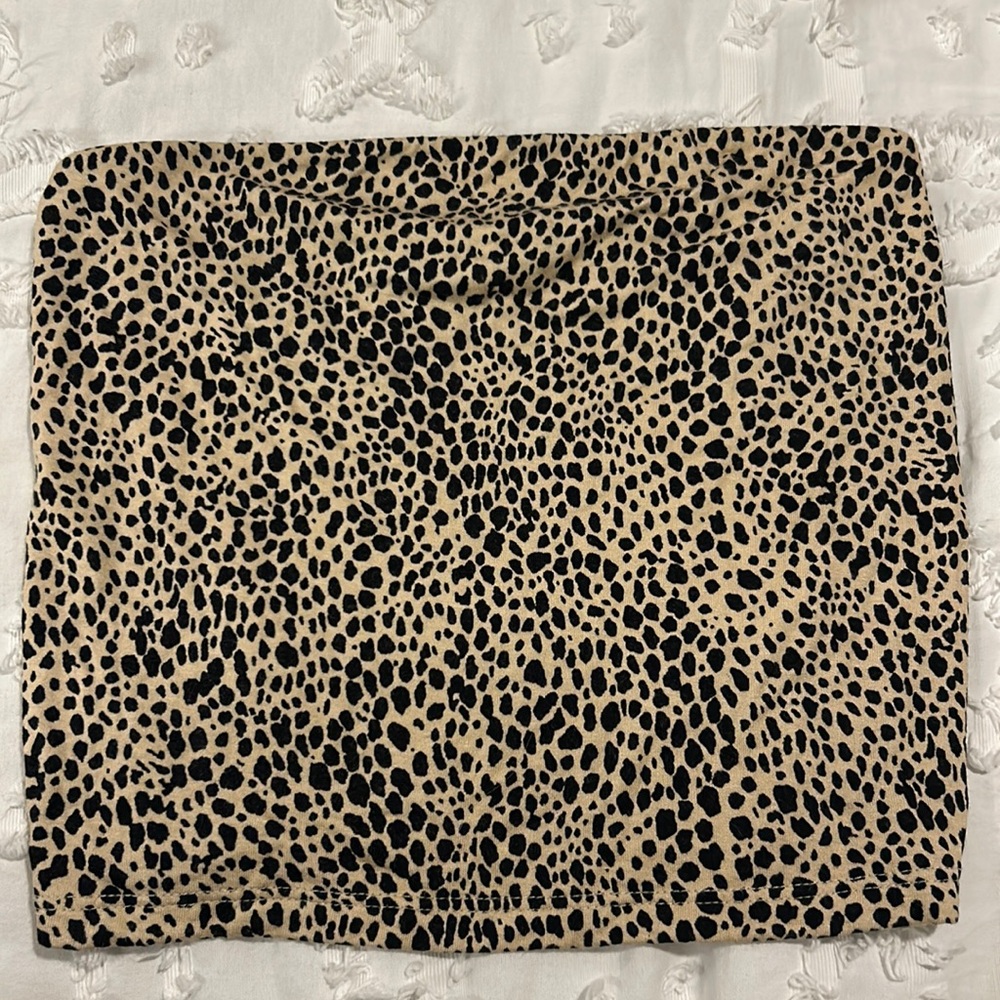 American Eagle Cheetah Tube Top